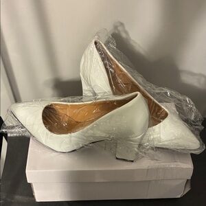 Elegant White Women's Heels